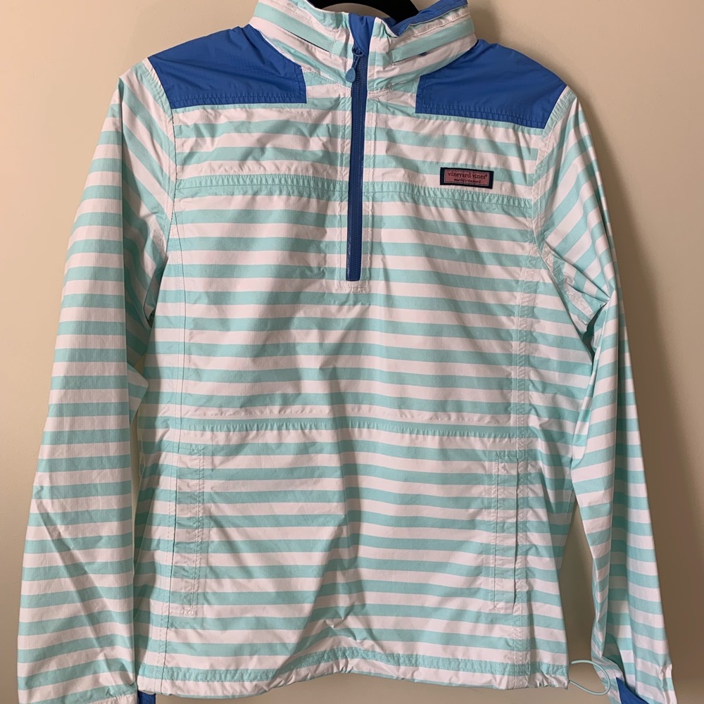 Vineyard Vines Striped Windbreaker
